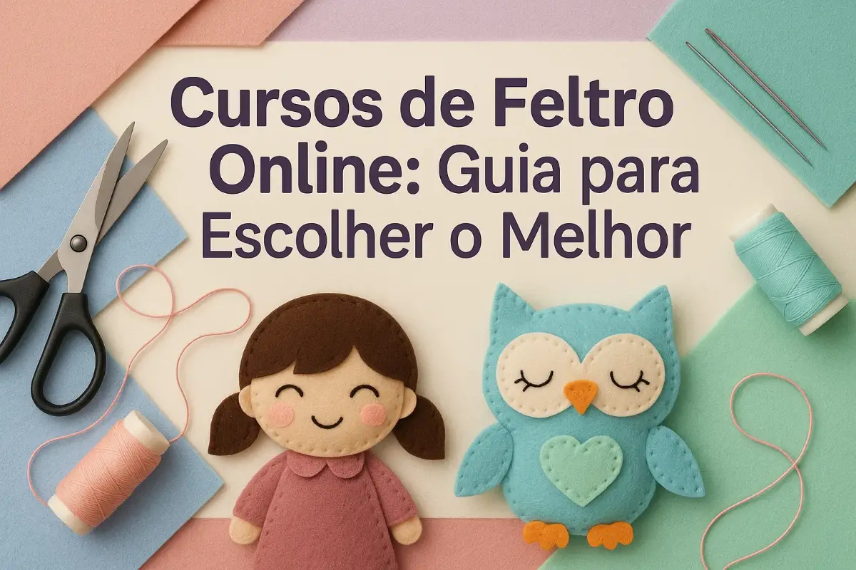 Cursos de Feltro Online: Guia para Escolher o Melhor