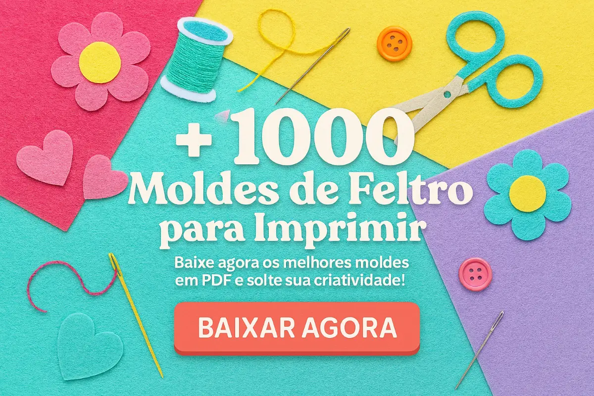 Moldes de Feltro para Imprimir PDF