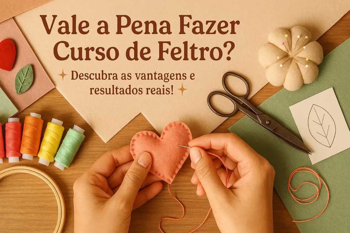 Vale a Pena Fazer Curso de Feltro? Vantagens e Resultados