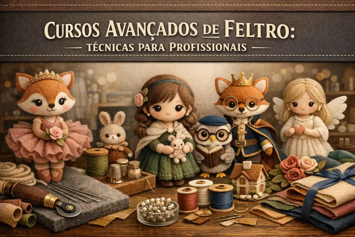 Cursos Avançados de Feltro: Técnicas para Profissionais